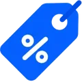 Discount price tag